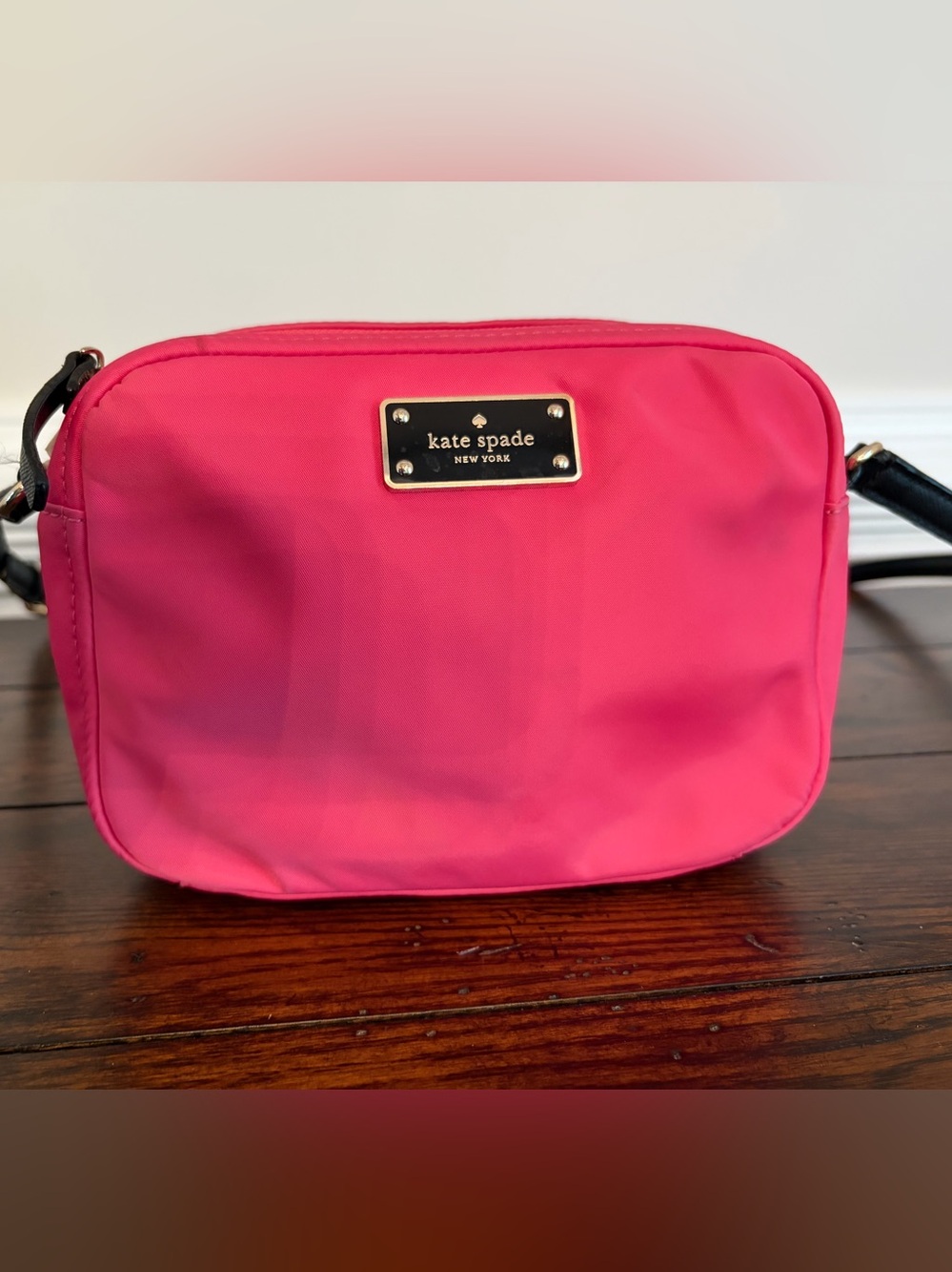 kate spade Hot Pink Nylon Crossbody Bag